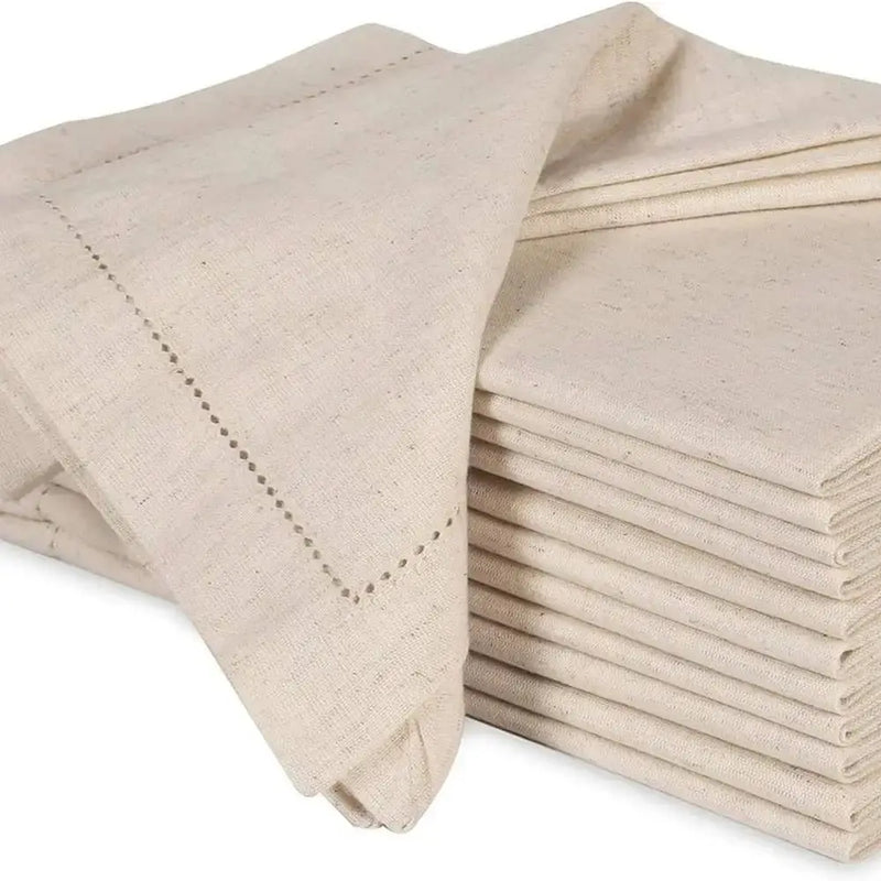 Serviettes de table lin et coton (lot de 6)