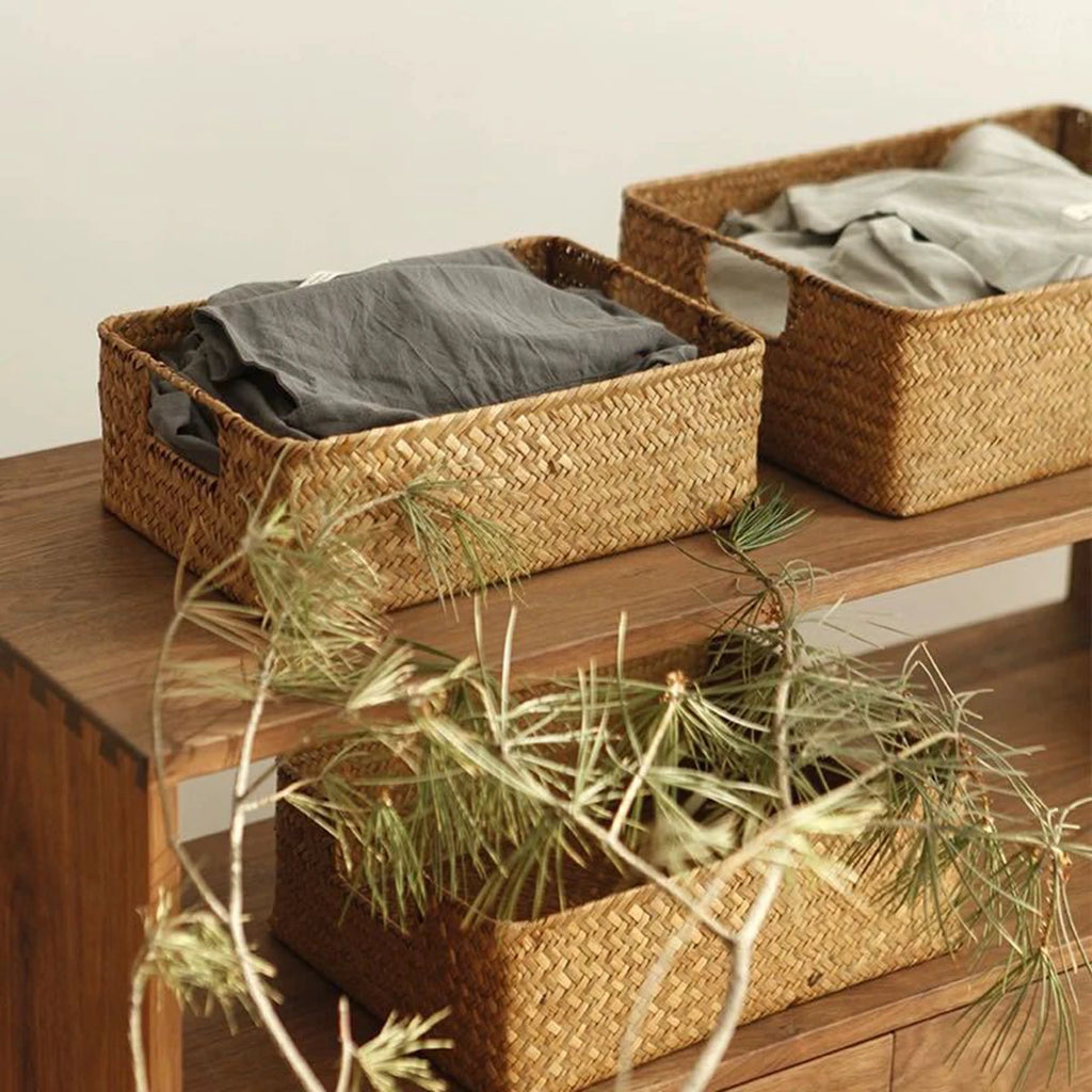 Grand panier en zostère
