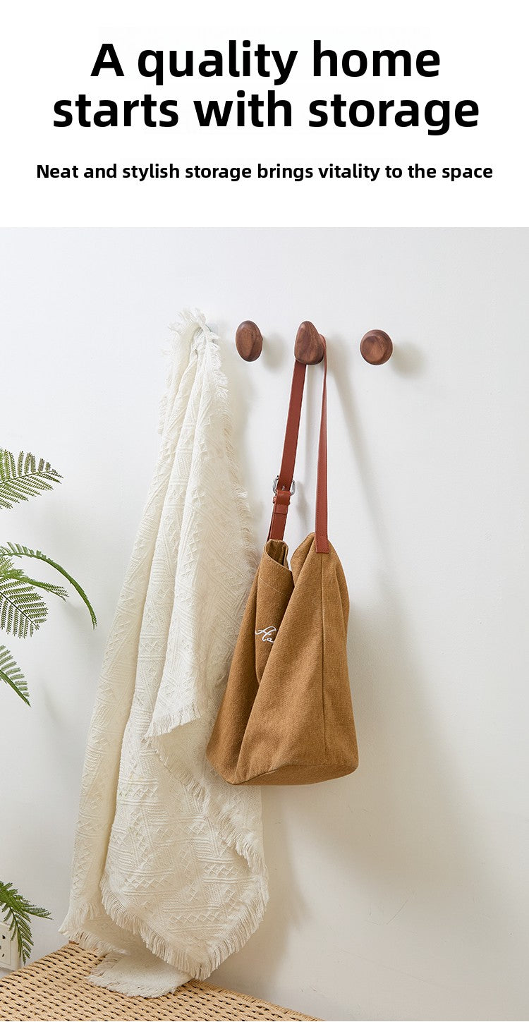 Patère en bois massif scandinave