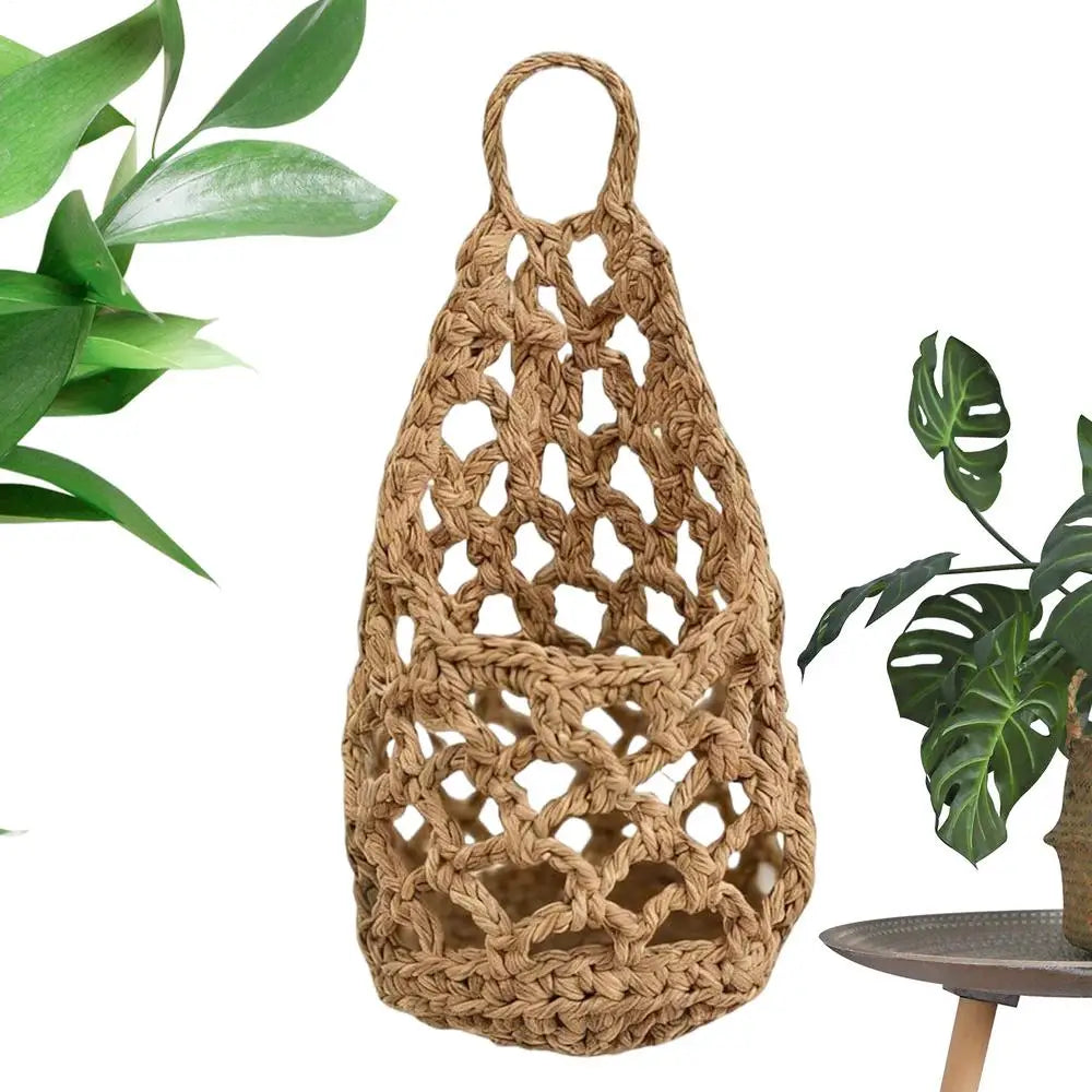 Suspension pour plantes en macramé