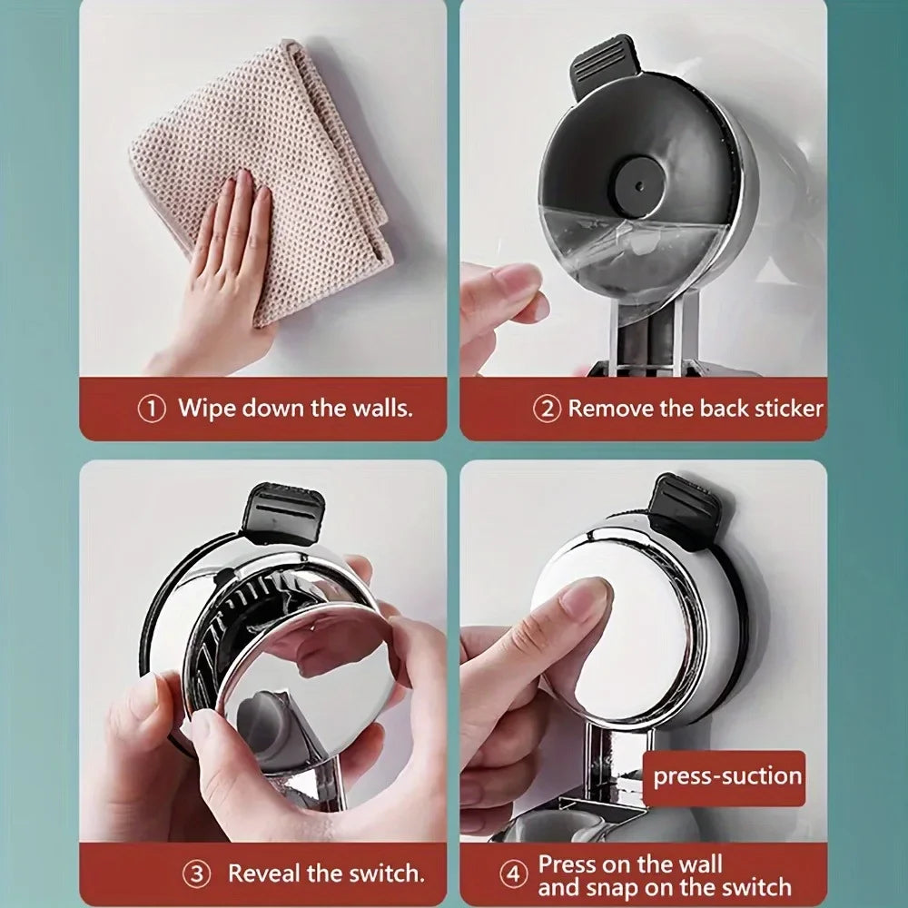 Support de pommeau adhésif orientable