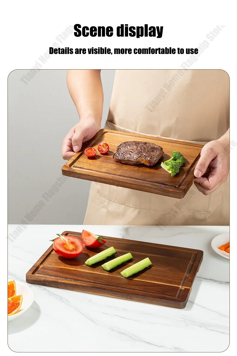 Planche à découper en acacia