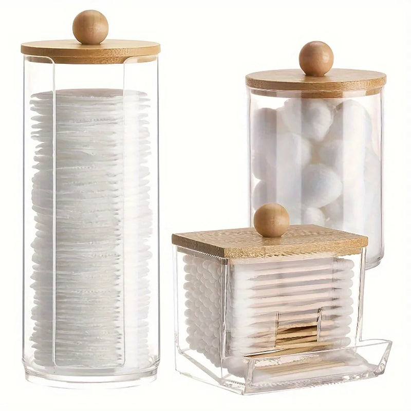 Set de 3 boîtes à cotons