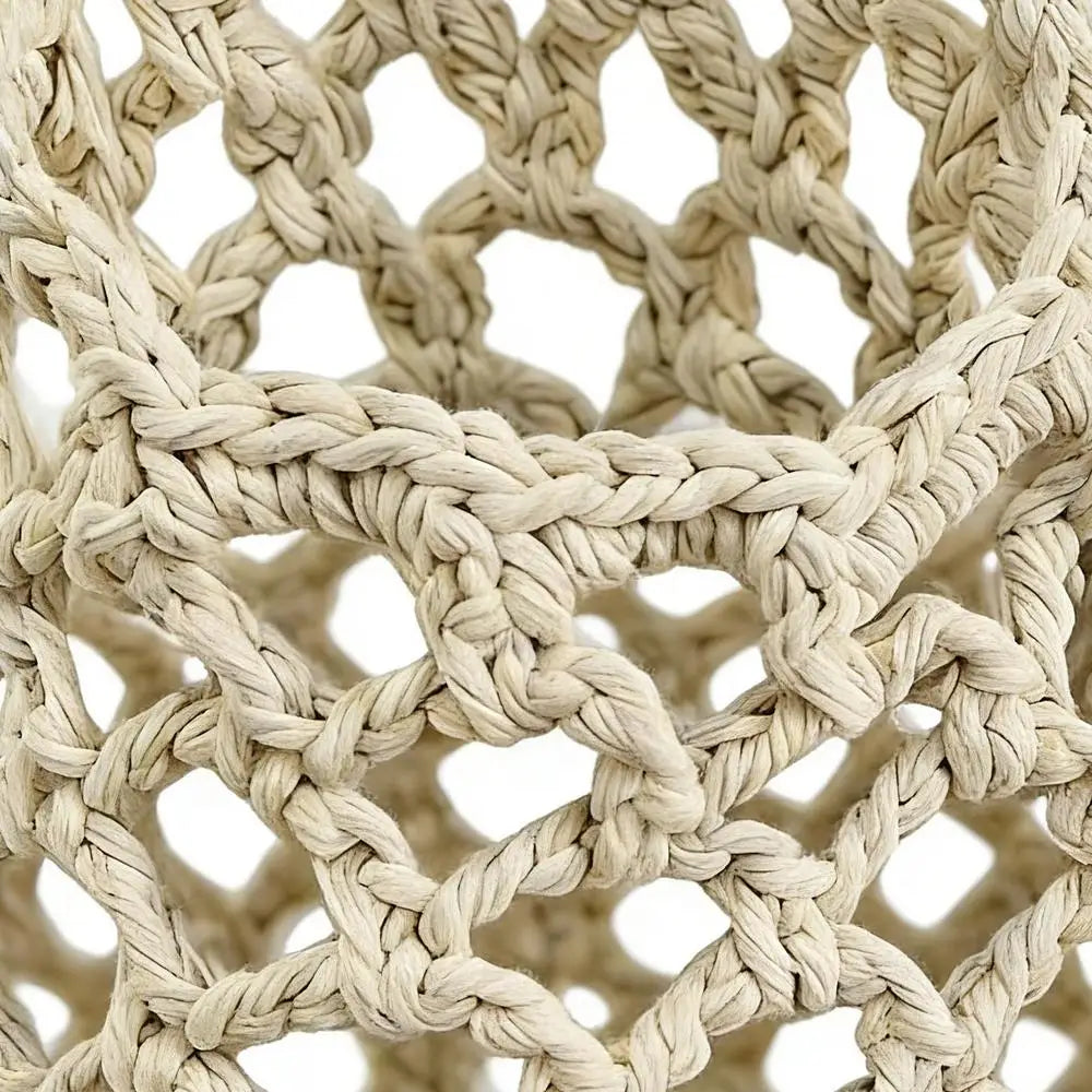 Suspension pour plantes en macramé