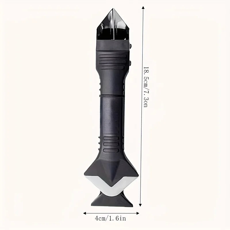 Outil 5 en 1 pour joints silicone, vue d'ensemble