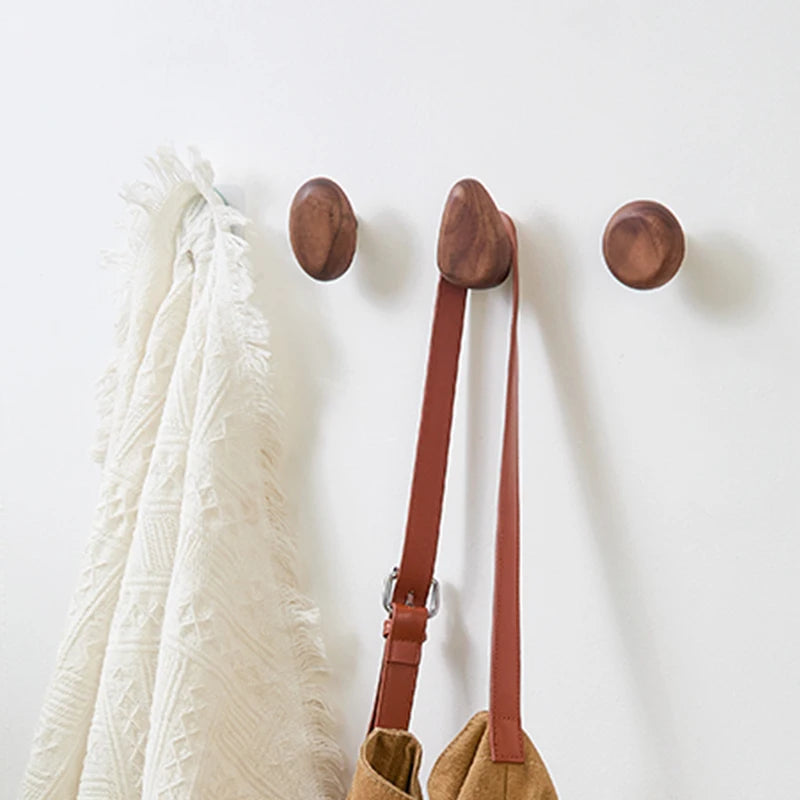 Patère en bois massif scandinave