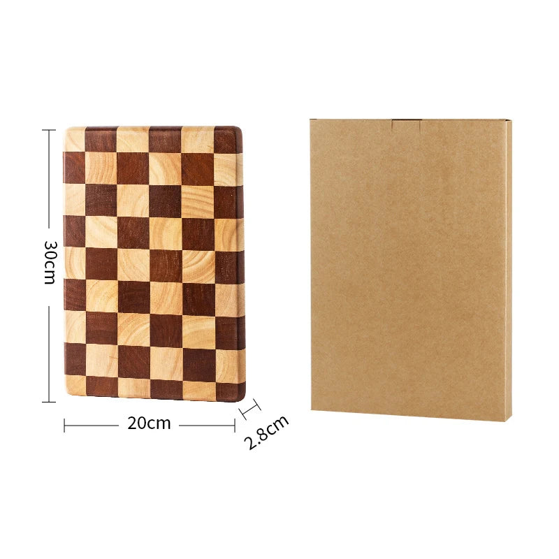 Planche à découper en bois de bout, 2,8 cm