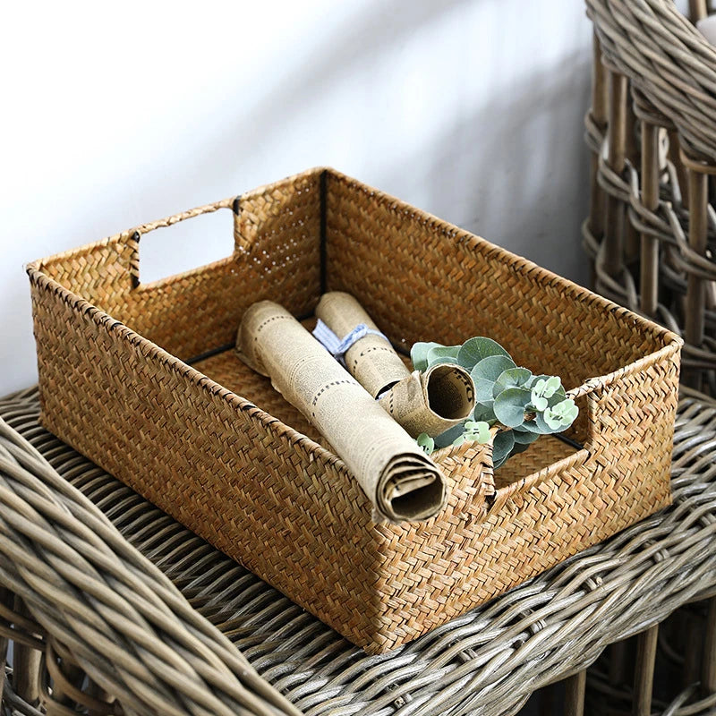 Grand panier en zostère
