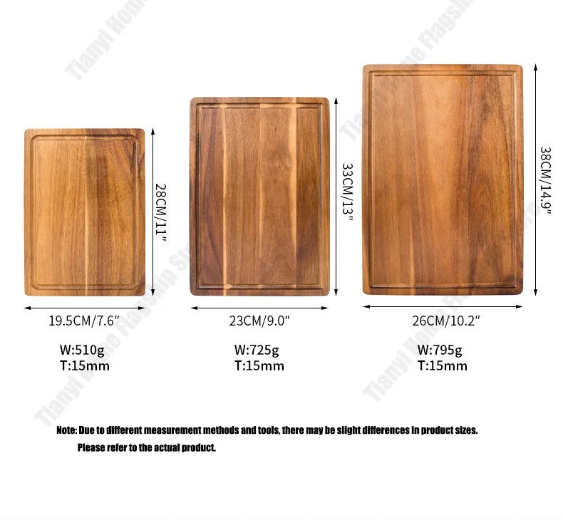 Planche à découper en acacia