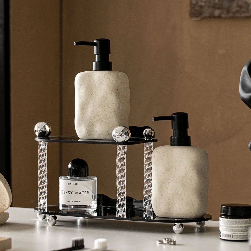 Distributeur de savon céramique wabi-sabi