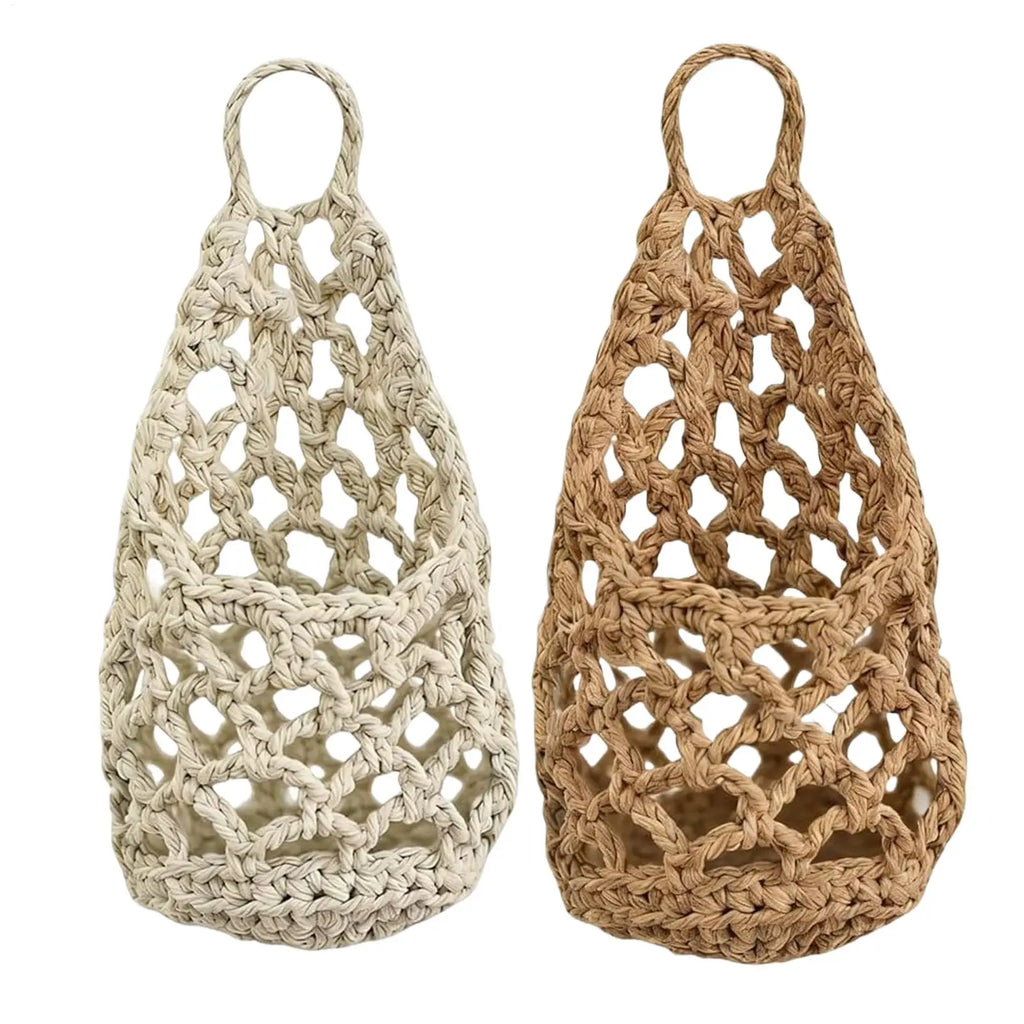Suspension pour plantes en macramé