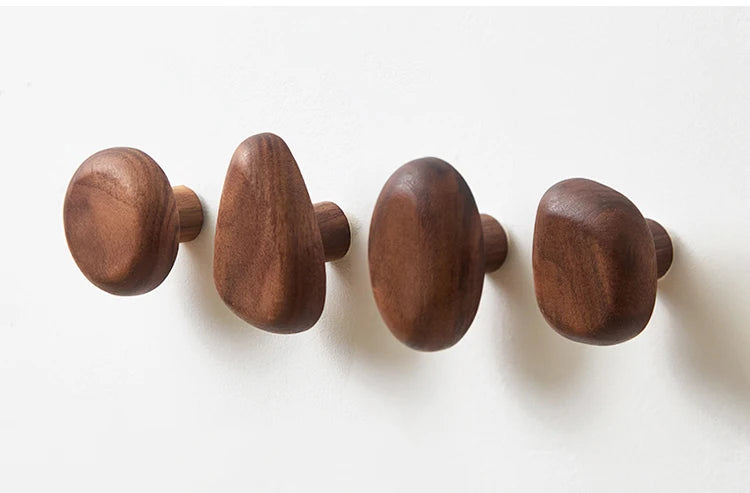 Patère en bois massif scandinave