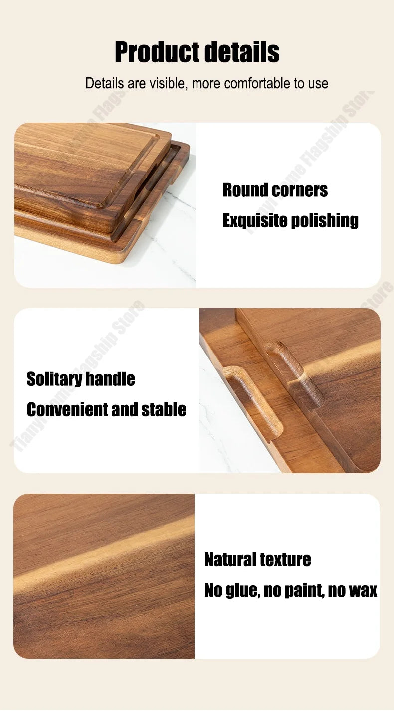 Planche à découper en acacia
