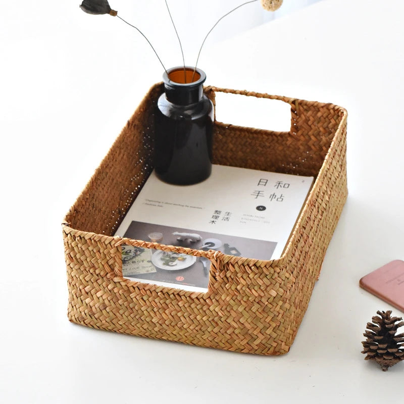 Grand panier en zostère