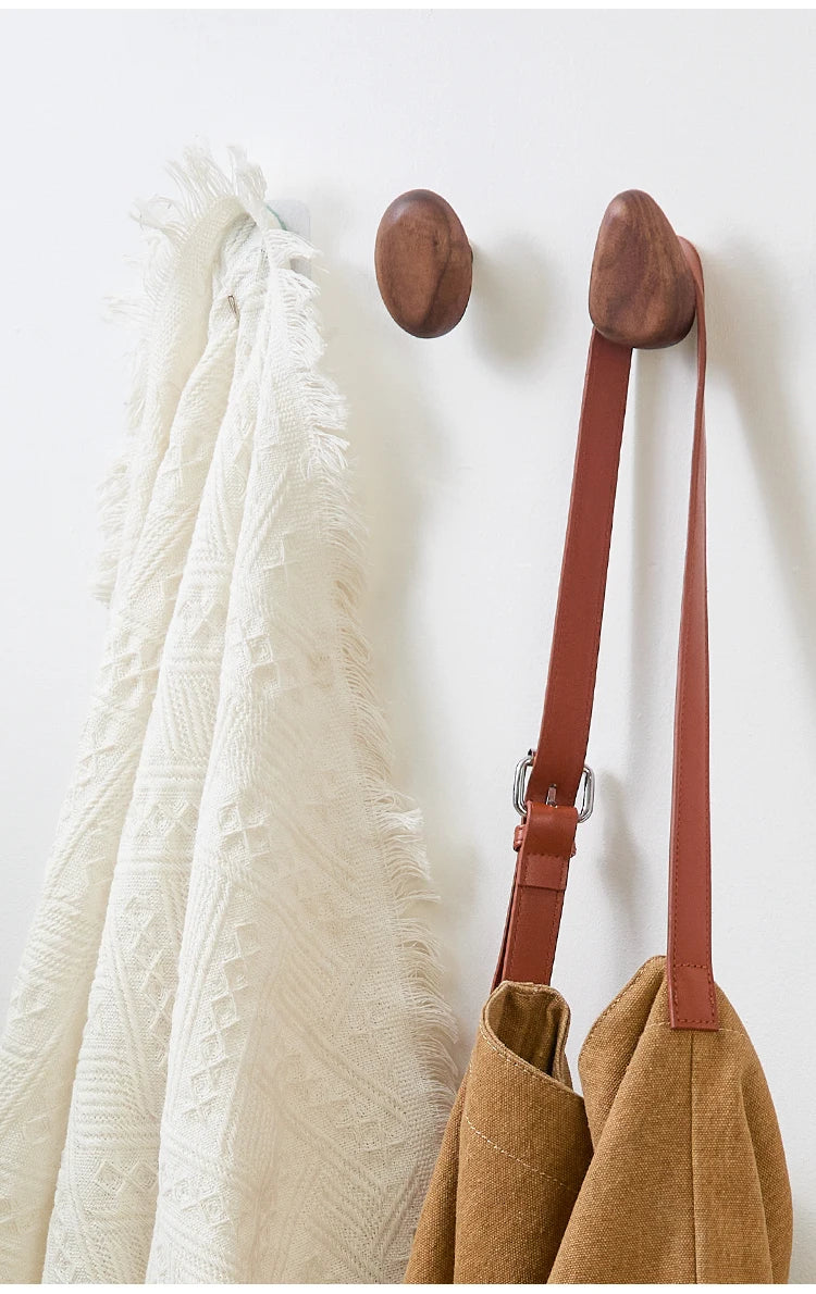 Patère en bois massif scandinave